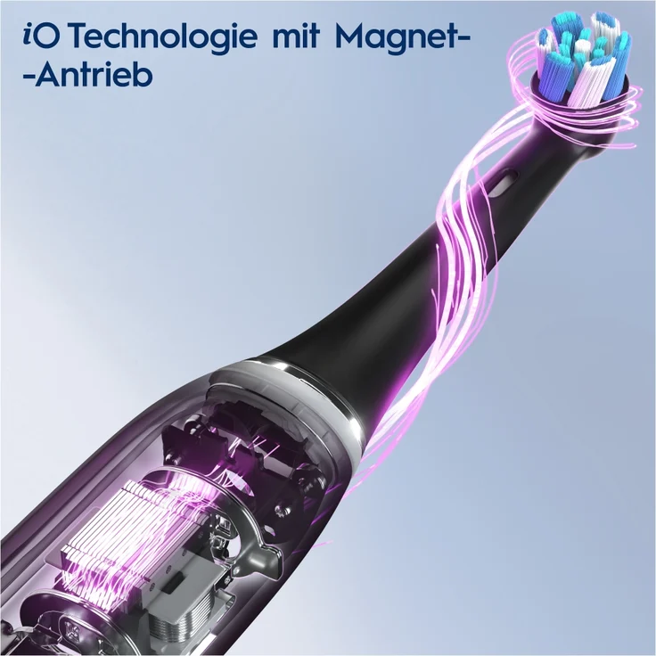 Oral-B iO Series 9N elektrische Zahnbürste, 7 Reinigungsprogramme, Reiseetui, rose quartz – Bild 9