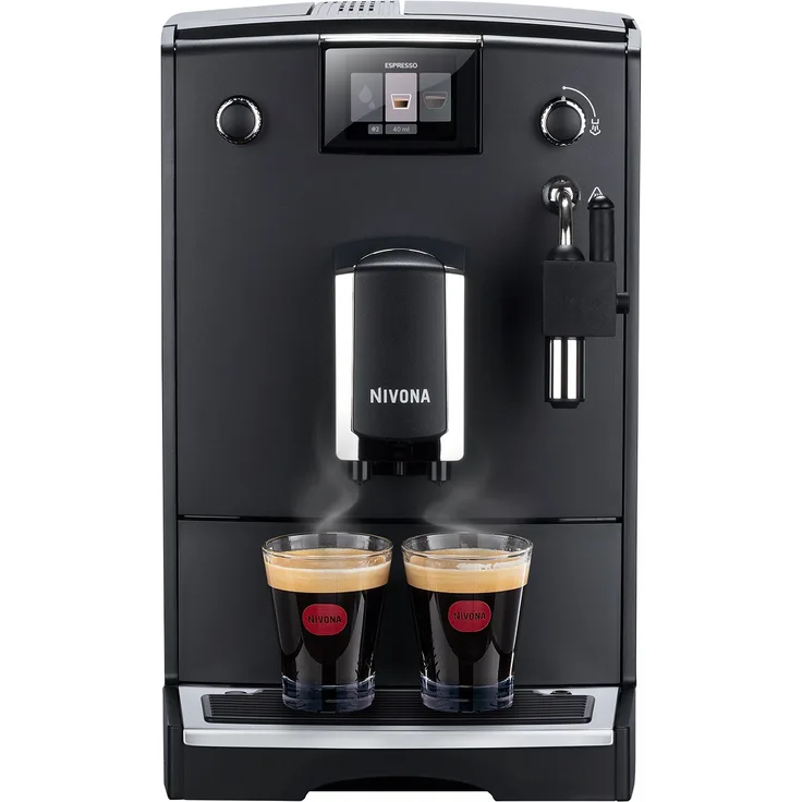 Nivona CafeRomatica 550 NICR550 Kaffeevollautomat 2,2 l Wassertank, mattschwarz