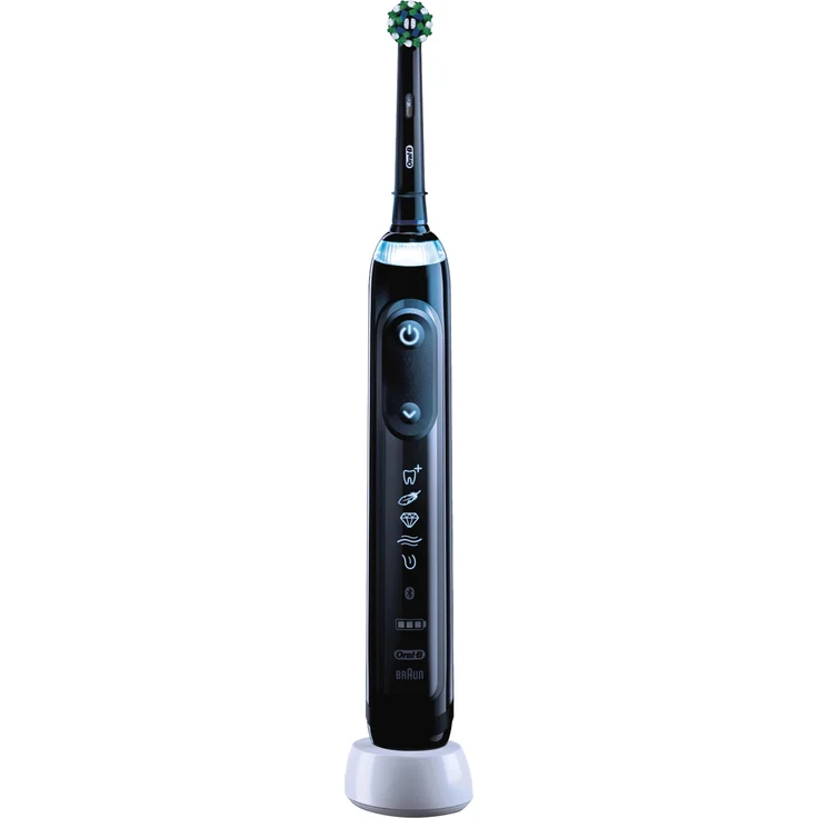 Oral-B Genius X Midnight Black elektrische Zahnbürste mit künstlicher Intelligenz & Bluetooth, schwarz – Bild 1