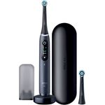 Oral-B iO Series 8N elektrische Zahnbürste, 6 Reinigungsprogramme, 2 Aufsteckbürsten, black onyx