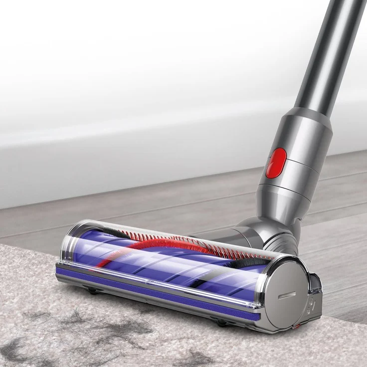 Dyson V8 Absolute Handstaubsauger 2022, 40 min Akkubetrieb, Zyklon-Technologie, inkl. 2 Bodendüsen, 394482-01 – Bild 2