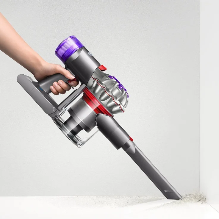 Dyson V8 Absolute Handstaubsauger 2022, 40 min Akkubetrieb, Zyklon-Technologie, inkl. 2 Bodendüsen, 394482-01 – Bild 4