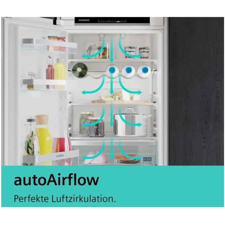 Siemens iQ300 KI41RVFE0 Kühlschrank, Einbau, weiß, 0-Grad-Zone, Schnellkühlen, LED, Breite 54.1 cm, Energieklasse E – Bild 5