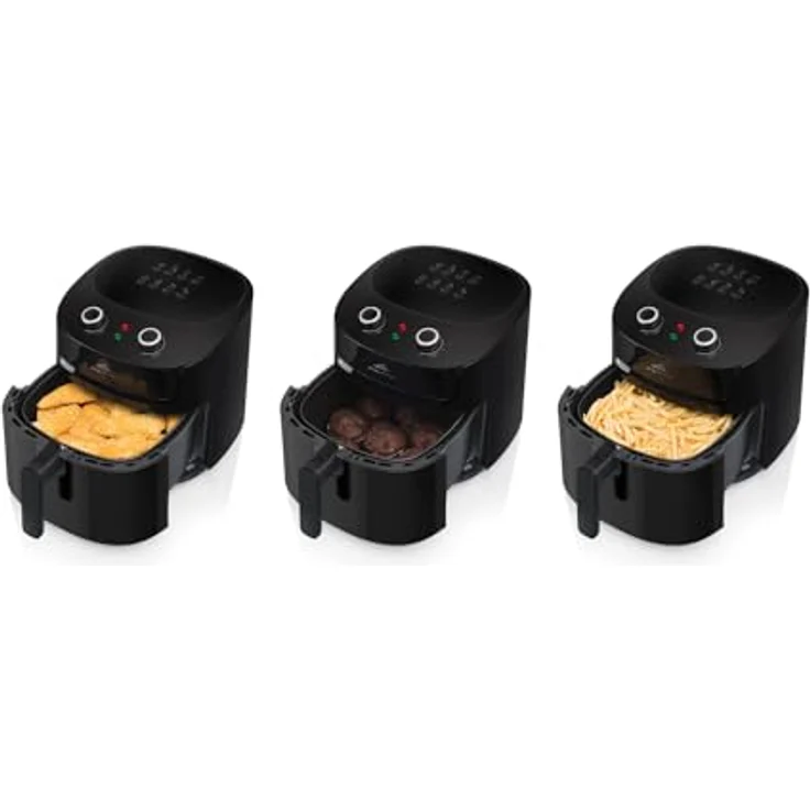 ETA Heißluftfritteuse Fritta I Heißluftfritteuse I 7.2 Liter XXL Fritteuse I 1800 Watt I 160-220°C I Touch Display I Timer I Energiesparend – Bild 3