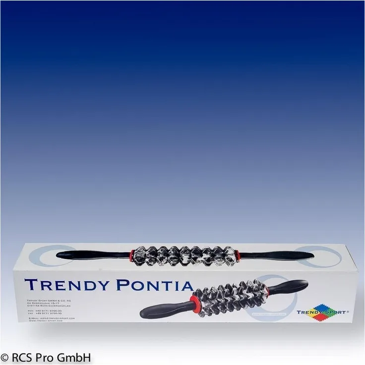 Trendy Sport Massageroller Trendy Pontia - Faszienroller zur schnellen Geweberegeneration, blau