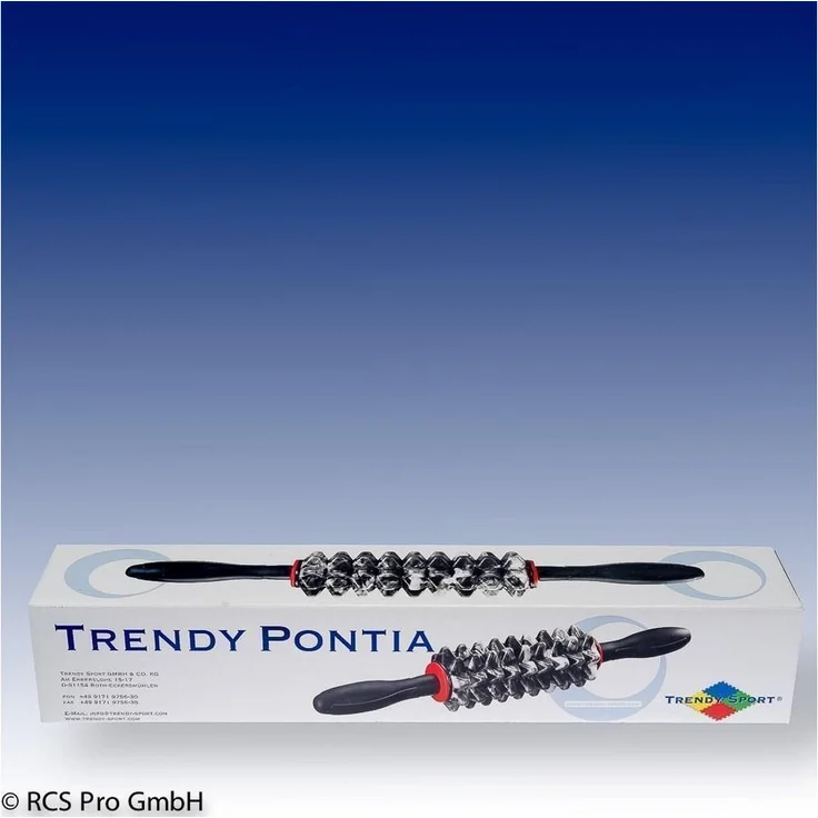 Trendy Sport Massageroller Trendy Pontia - Faszienroller zur schnellen Geweberegeneration, blau