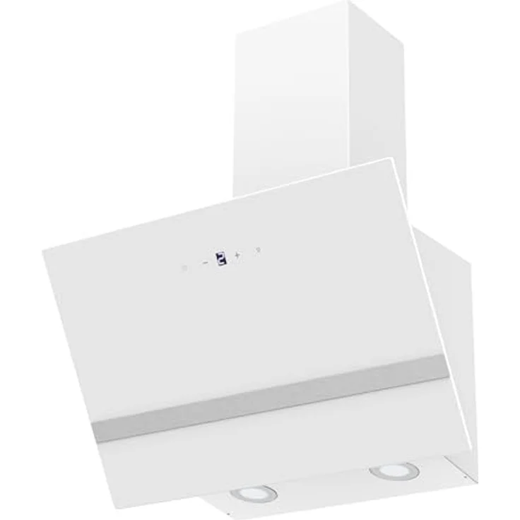 Respekta Schräghaube Hera CH24160W-20, 60 cm Dunstabzugshaube in Weiß, Energieeffizienzklasse A++, mit Brushless Motor, 9 Leistungsstufen, Touch Control und LED-Beleuchtung, Abluft- und Umluftbetrieb – Bild 3
