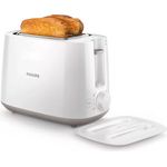 Philips Hd2582/00 Toaster Orange Orange One Size, Kompaktes Design mit 8 Toaststufen und Brötchenaufsatz