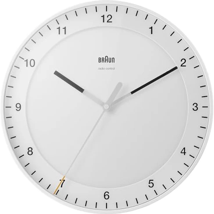 Braun BC17W DCF Klassik Funkwanduhr – Bild 2