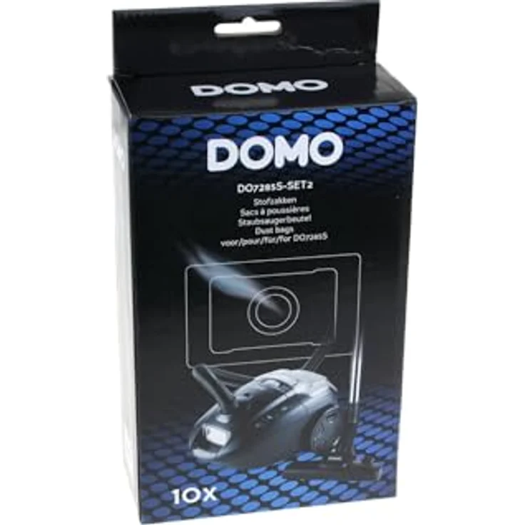 DOMO DO7285S-SET2 Staubsaugerbeutel, 10 Stück, 3 Liter Volumen – Bild 2