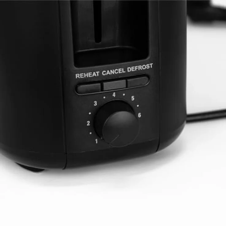 JOCCA Toaster 2312 für 2 Scheiben, Nature-Linie mit 7 Bräunungsstufen und Auftaufunktion – Bild 3