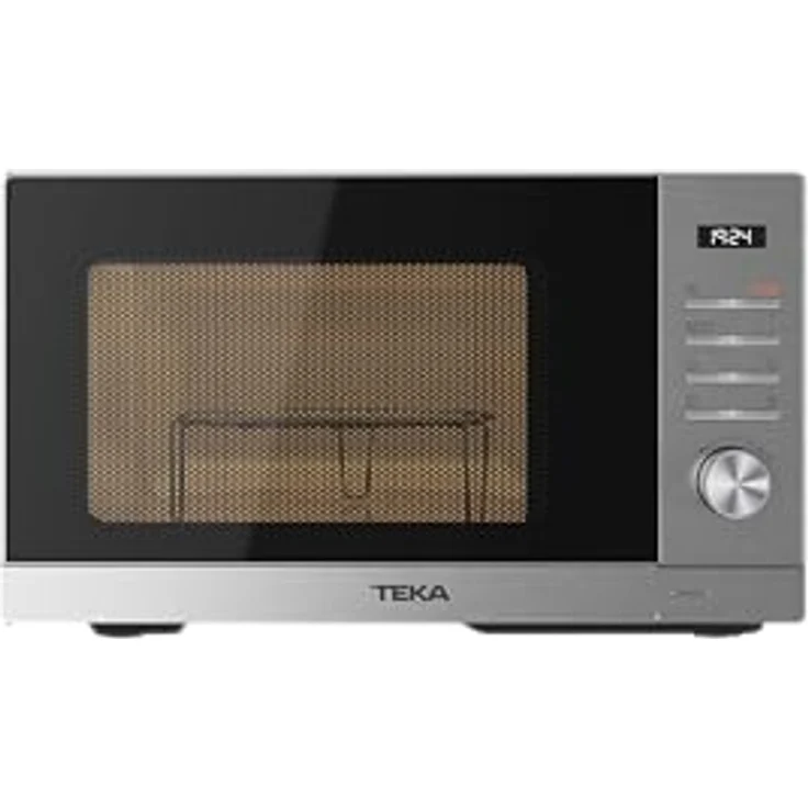 Teka MWE FS25 G SS, Grill-Mikrowelle mit 25 Litern, 900 Watt, Silber – Bild 2