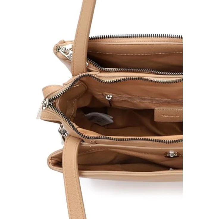 Tamaris TAS Katharina Schultertasche, 30.5 cm x 12 cm x 26 cm, braun, 100% Polyurethan – Bild 2