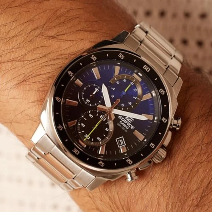 Casio Herren Armbanduhr Edifice EFV 600D 2AVUEF Chronograph – Bild 4