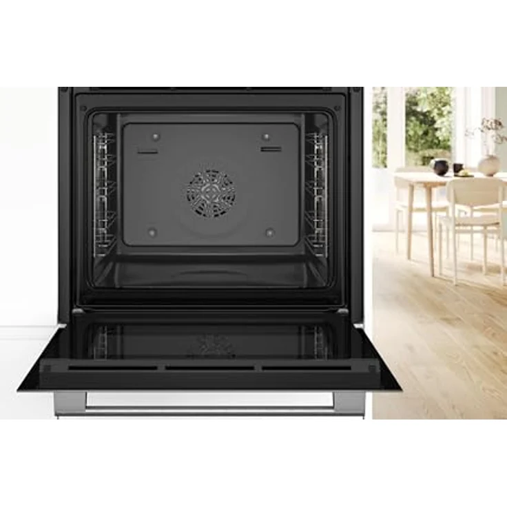Bosch Serie 4 HBA534BW3 Backofen 71 l 3400 W A+ Weiß, autark mit 3D-Heißluft und Hydrolyse – Bild 3