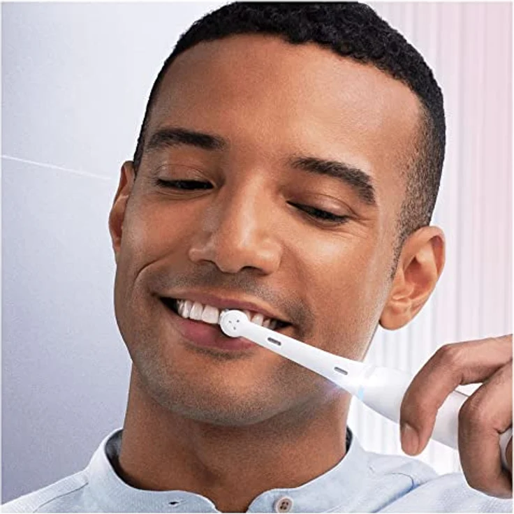 Oral-B iO Gentle Care Zahnbürstenspitzen, Packung mit 4 Stück – Bild 4