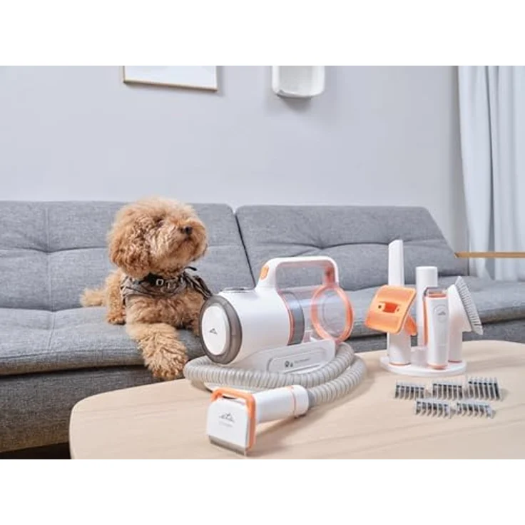 ETA Handstaubsauger Pet Master I, Handstaubsauger mit Fellpflege-Aufsätzen, 3 Saugkraftstufen, Dreifach-Filtersystem, 1,4-Liter-Behälter, Touch-Bedienung mit LED-Panel, Bürsten mit Selbstreinigungsfunktion – Bild 2