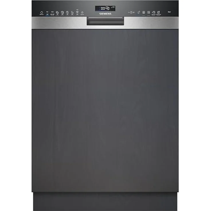 Siemens SN55ES12CE, Geschirrspüler mit varioSpeed Plus, autoOpen dry und Home Connect, Edelstahl – Bild 1