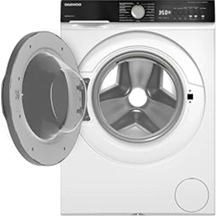 Daewoo WD-FC96614W1A-DE Waschtrockner, 9 kg Waschen, 6 kg Trocknen, 1400 U/min, Energieeffizienzklasse A, Inverter Motor, AquaStop, Weiß – Bild 5
