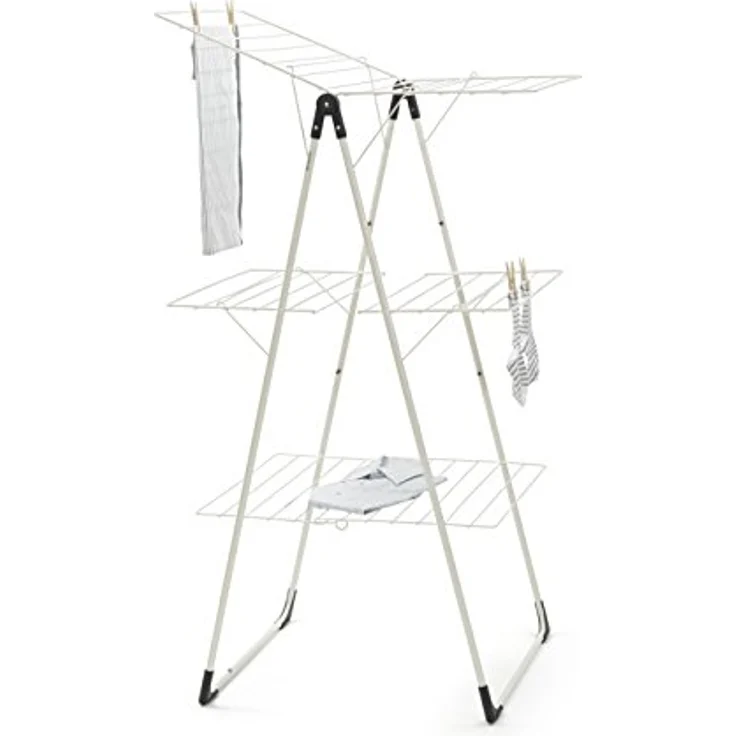 Brabantia 477843 Turm-Trockengestell Ivory Tower elfenbeinfarben, 23m – Bild 4