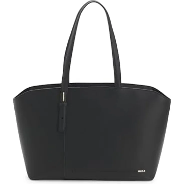 Hugo Yorih Schultertasche 47 cm, schwarz, 100% Polyurethan, stilvolles Design für Alltag und Freizeit – Bild 1