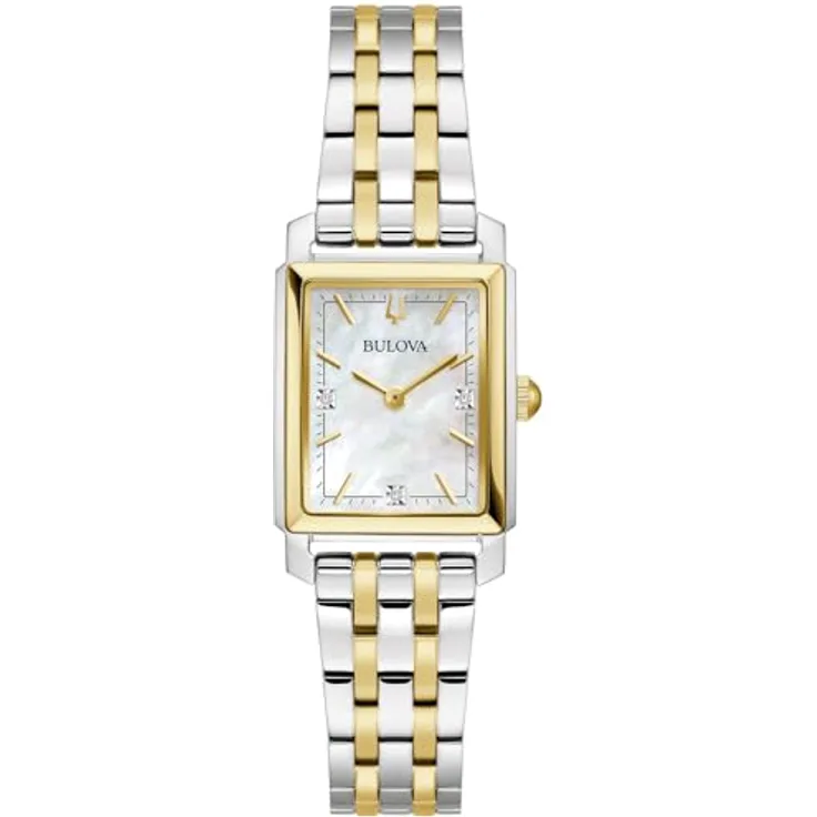 Bulova Damenuhr Sutton Zweifarbig 98P220