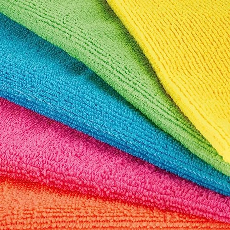 Spontex Mikrofaser Allzwecktücher 8er - Bunte Mikrofasertücher für viele Einsatzgebiete im Vorteilspack (4 x 8 Tücher) – Bild 4