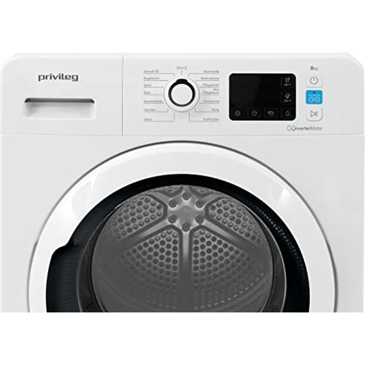 Privileg PWCT M11 83 N Wärmepumpentrockner/ A+++/ 8 kg/ Push&Go/ Easycleaning Filter/ Startzeitvorwahl/ Auffrischen-Programm/ Knitterschutzoption/ Jeans-Programm/Inverter-Motor – Bild 3