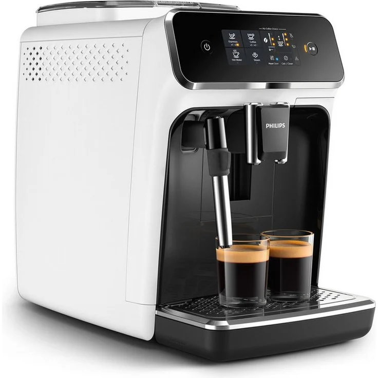 Philips Kaffeevollautomat 2200 Series EP2223/40, für 2 Kaffeespezialitäten, anpassbare Aromastärke, mattschwarz