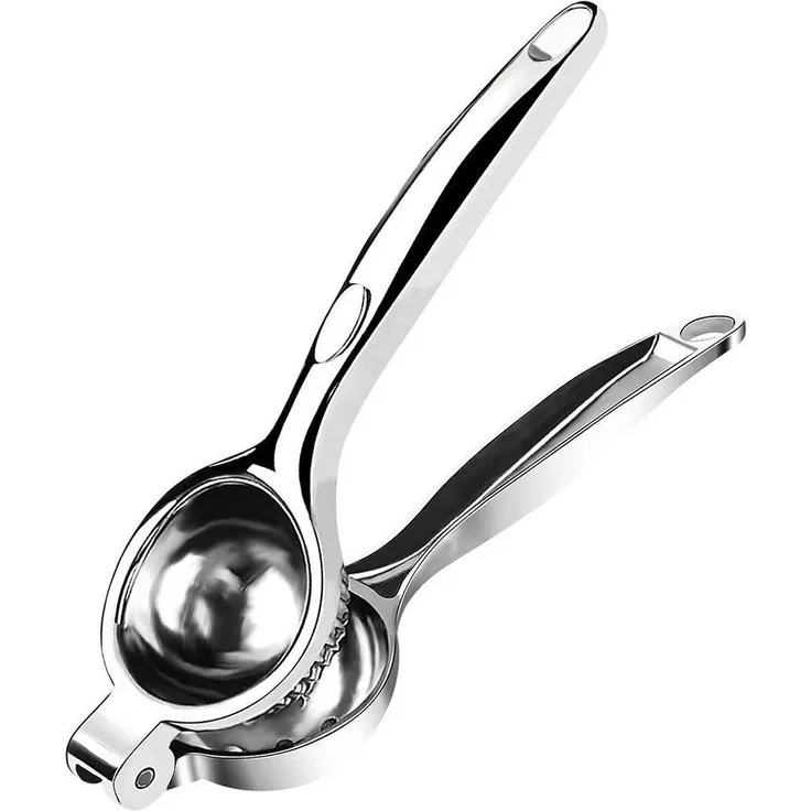 PFCTART Obstpresse Handpresse – 7 cm Zitruspresse aus rostfreier Zinklegierung, säurebeständig, ideal für Zitronen & Orangen