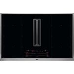 AEG CCE84779XB FlexiBridge® XT Kochfeldabzug Induktion, 80 cm breit, WLAN-fähig, Umluftbetrieb, schwarz