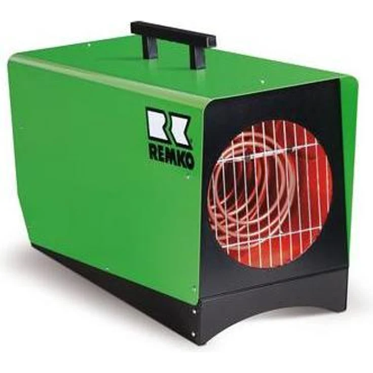 Remko 114265 ELT 10-6 Inox, Elektroherd mit 10,5 kW Leistung, 400V, Heizlüfter, Silber