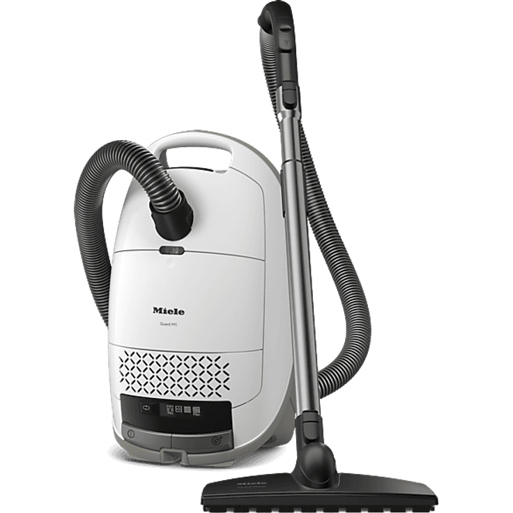 MIELE Guard M1 Parquet Flex, Bodenstaubsauger mit 890 Watt, brillantweiß, elektronische Saugkraftregulierung, Hygienefilter, 11 m Aktionsradius