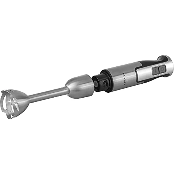 KLAMER Stabmixer 4 in 1, 400W, Pürierstab, mit stufenloser Geschwindigkeit, Turbo-Funktion, Edelstahl – Bild 5