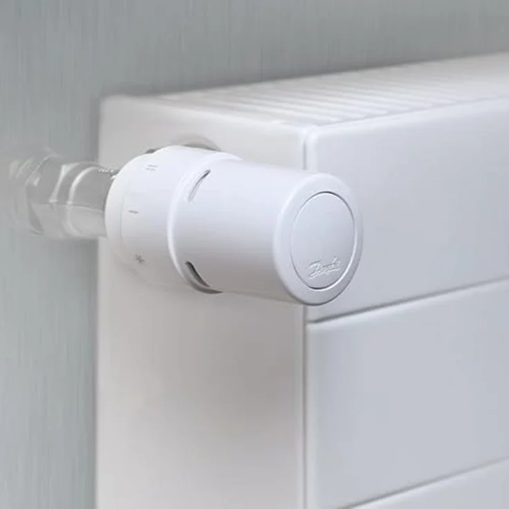 Danfoss Design Fühlerelement RAX, eingebauter Temperaturfühler für RA-Ventile, RAL 9016, 8°C-28°C Regelbereich, werkzeuglose Montage – Bild 4