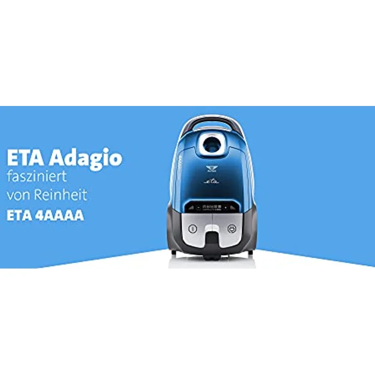 ETA Bodenstaubsauger Adagio - 800W, HEPA-Filter H13, 4,5l Volumen, Blau – Bild 2