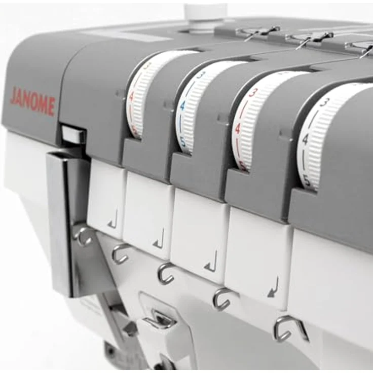 JANOME Cover Pro 3000 Professional Nähmaschine, weiß – Bild 4