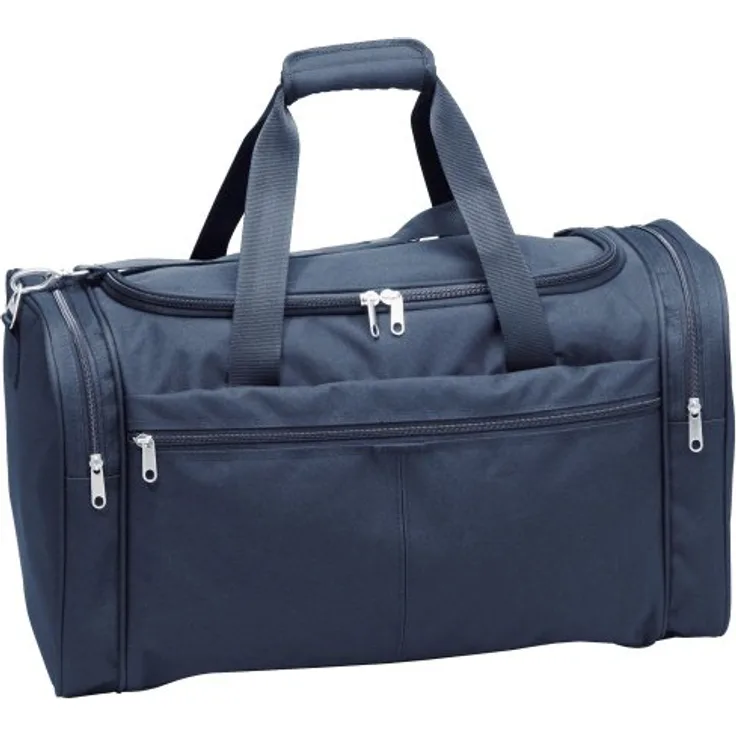 d & n Travel Line 6600 Reisetasche, 51 cm, blau, 100% Polyester