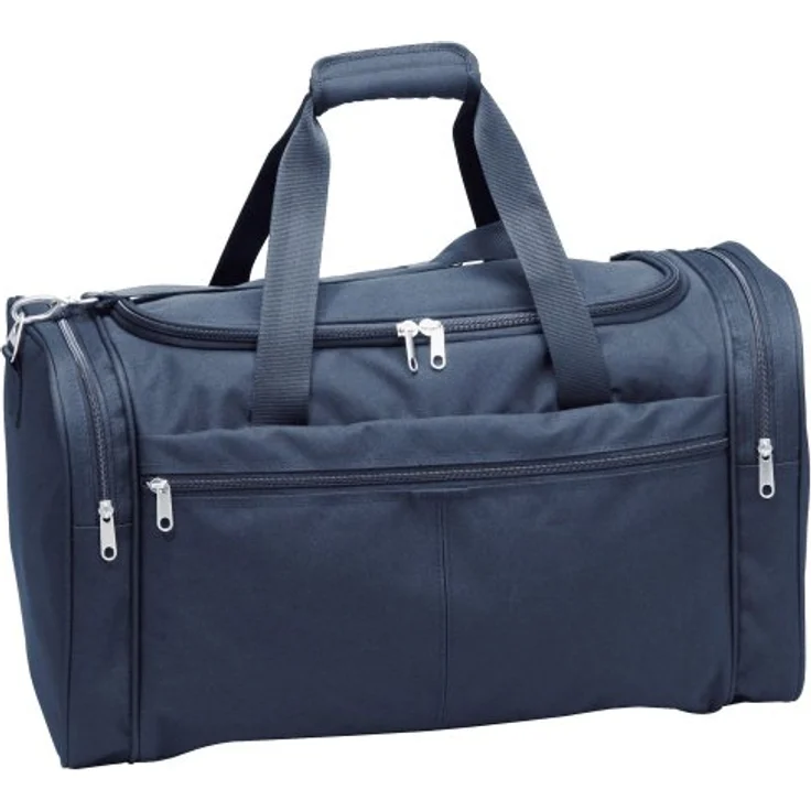 d & n Travel Line 6600 Reisetasche, 51 cm, blau, 100% Polyester – Bild 1