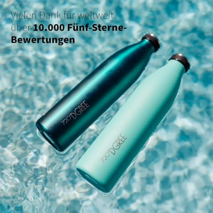 720°DGREE Edelstahl Trinkflasche “milkyBottle”, 500ml, BPA-frei, auslaufsicher, kohlensäuregeeignet, kinderfreundlich, doppelwandig, für Sport und Schule – Bild 4
