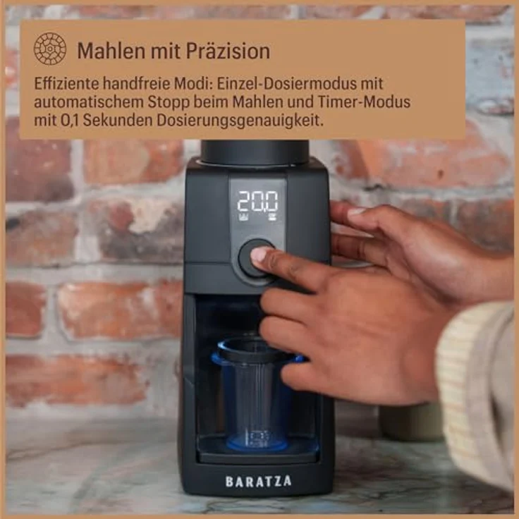 Baratza Encore ESP Pro, Kaffeemühle mit 230V Betrieb, Schwarz – Bild 5