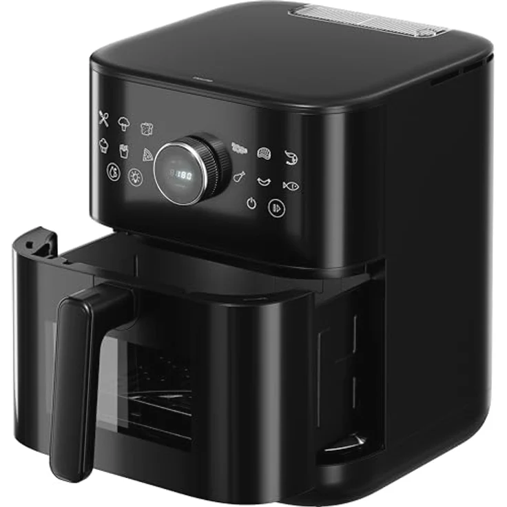 Zwilling Heißluftfritteuse Air Fryer Pro, 6 L mit Infrarot-Heizsystem und Wassersprühfunktion, schwarz – Bild 2