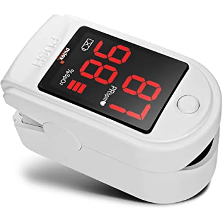 Pulsoximeter PULOX PO-100 Solo in Weiß – Bild 1