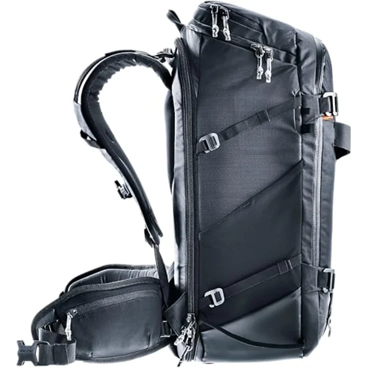 Deuter Jaypack Pro 34+14 Fotorucksack – erweiterbar, wetterfest, mit Rückenzugang & Halterungen für Ski, Stöcke, Pickel – Bild 4