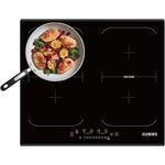 KB-ELEMENTS 4 Zonen Induktionskochfeld Elektrokochfeld 60cm, Induktionskochfeld 4 platten, Flexzone, Autark, 8000 Watt, Rahmenlos, Touch-Bedienung,99Min Timer, Kindersicherung, Aut. Abschaltung