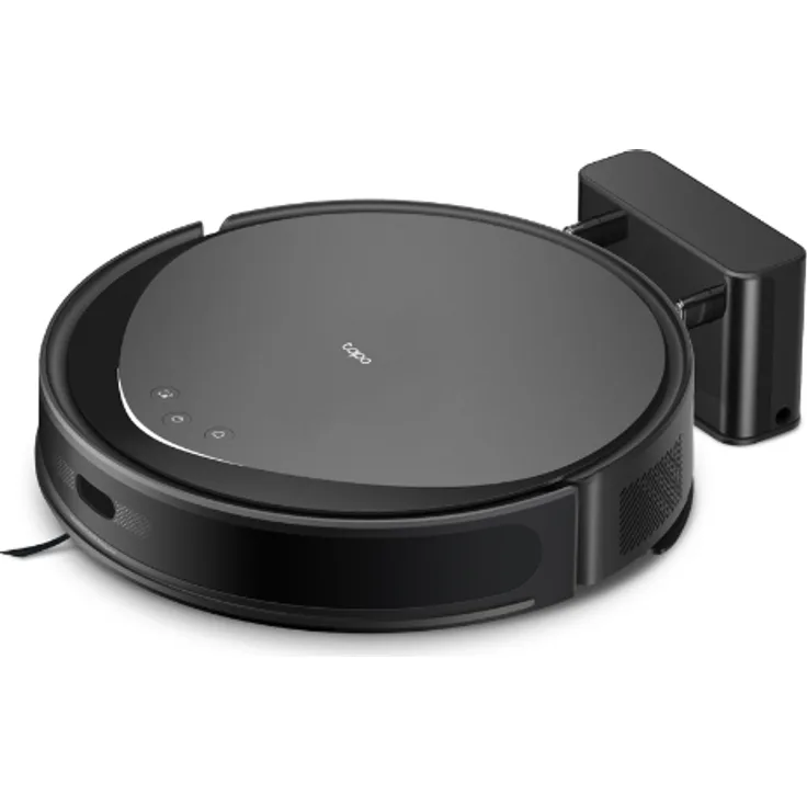 TP-Link Tapo RV20 Max 5300Pa Staubsauger- und Wischroboter mit MagSlim™ LiDAR-Navigation, ultra-schlankem Design in 83 mm, anpassbarer Reinigung, automatischer Aufladung und Sprachsteuerung