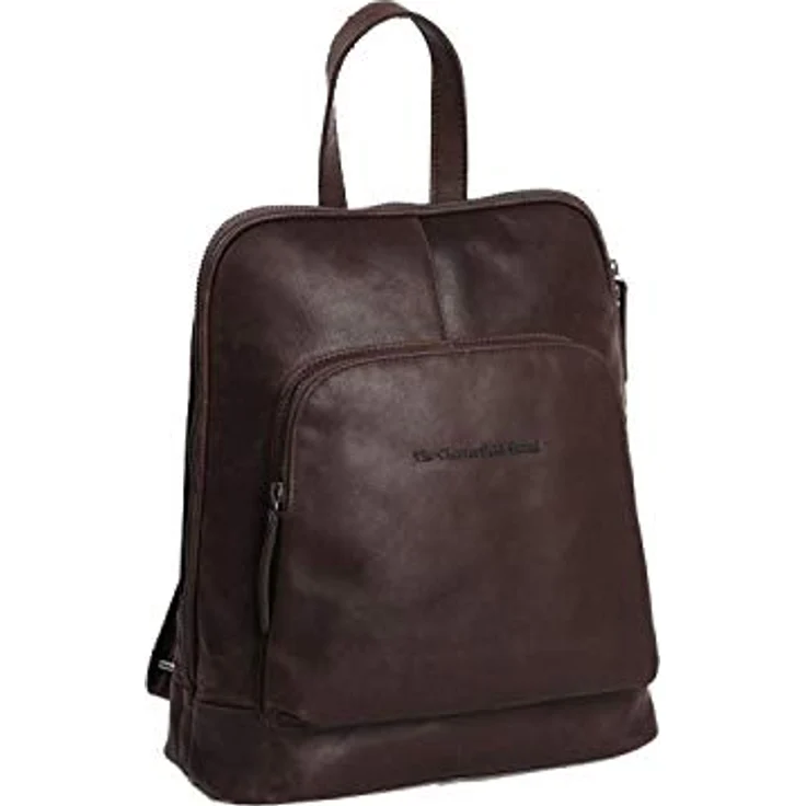 The Chesterfield Brand Wax Pull Up City Rucksack, Leder 34 cm, braun, 100% Leder, kompaktes Design – Bild 1