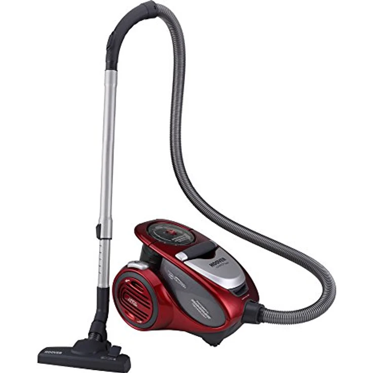 Hoover XP 25 XARION PRO XP81 XP25 ALLERGY CARE Bodenstaubsauger beutellos, 1.5 liters, Rot-Grau – Bild 5