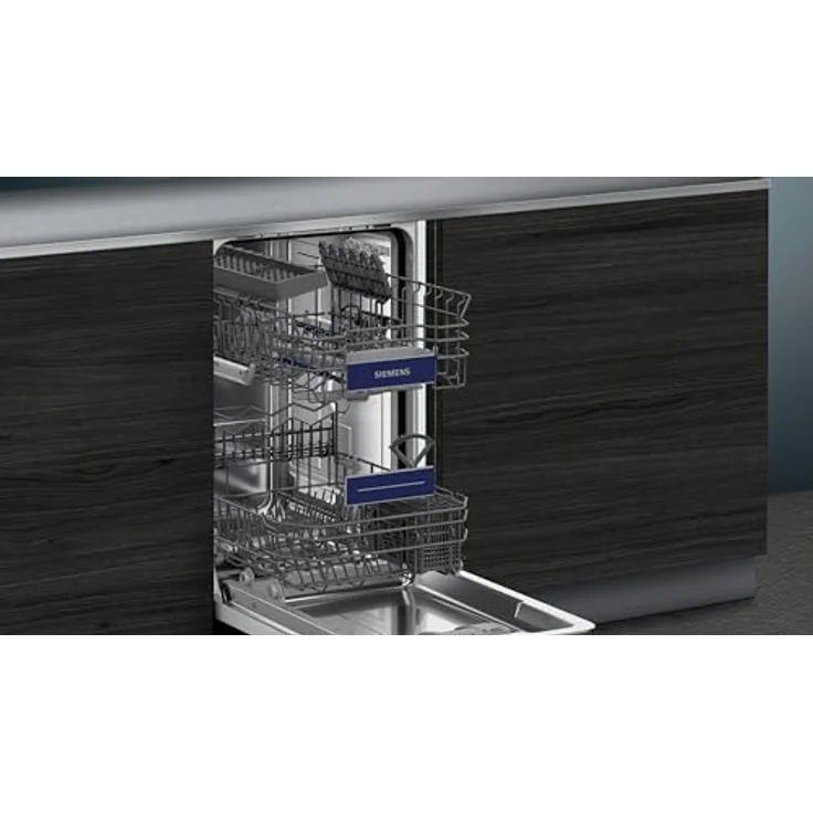 Siemens iQ300, Vollintegrierter Geschirrspüler, 45 cm, varioScharnier für besondere Einbausituationen, SR93EX24LE – Bild 2