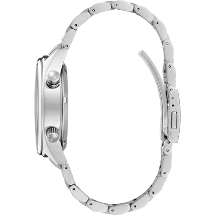 Seiko Automatische Uhr SFJ001P, Solarbetrieben mit Saphirglas und Edelstahlarmband – Bild 5